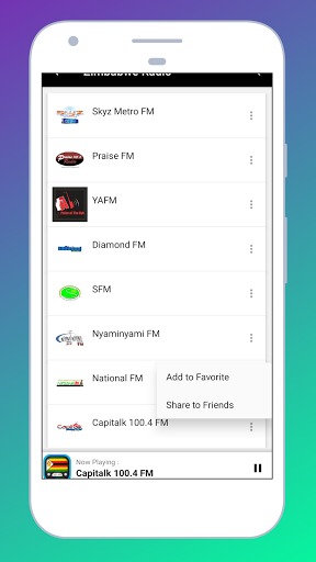 Radio Zimbabwe + Radio Online Screen 3