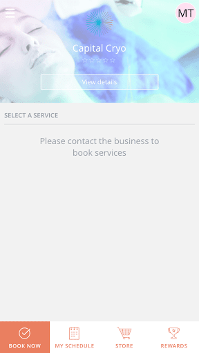 Android application Capital Cryo screenshort