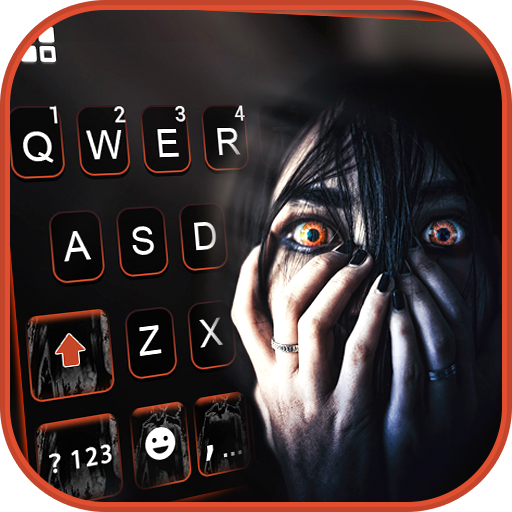 Scary Curse Keyboard Backgroun logo