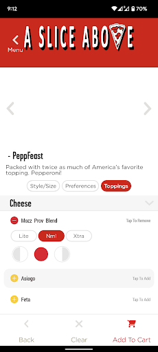 Screenshot of A Slice Above
