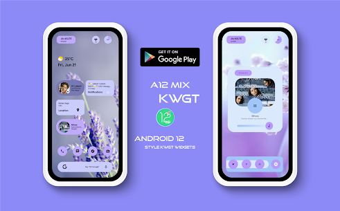 A12 Mix KWGT APK (PAID) Free Download 1