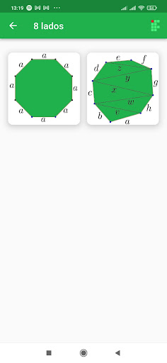 Android application Calculárea screenshort