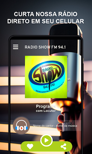 Android application Rádio Show FM 94.1 screenshort