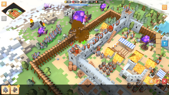 RTS Siege Up! - Medieval War 1.1.93 APK + Mod (Unlimited money) untuk android