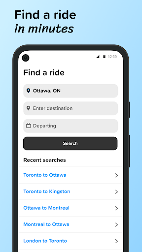 Poparide - Carpool in Canada Screen 3