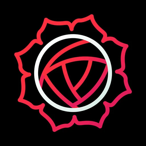 RoseLine Red - Icon Pack