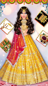 Indian Wedding Dress & Makeup
