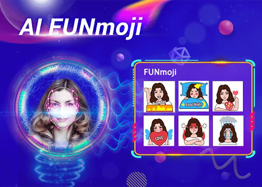 Android application FUN Emoji Keyboard -Personal E screenshort