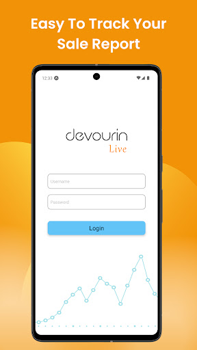 Android application Devourin Live screenshort