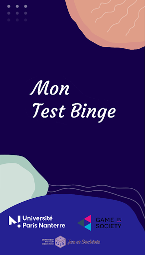 Android application Mon Test Binge screenshort