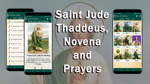 Android application Novena St. Jude Thaddeus screenshort