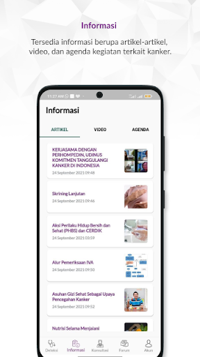 OncoPro (Oncodoc for Doctor) Screen 2