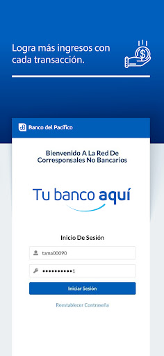 Tu banco aquí Screen 3