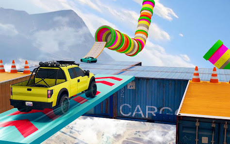 Extreme Car Stunts - Crazy Car apkpoly screenshots 2