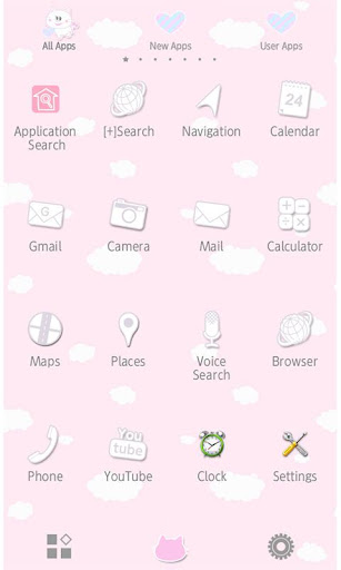 Cute Theme Fluffy Love Screen 2