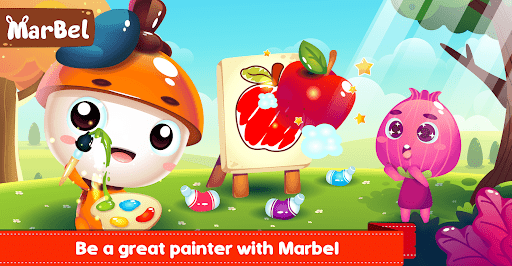Android application Marbel Kids Coloring Books screenshort