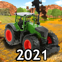 Трактор Ферма большой Сельское хозяйство Игры 21