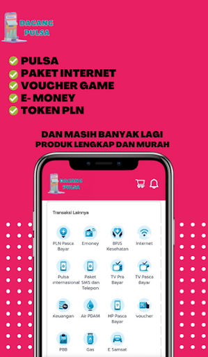 Dagang Pulsa Screen 2
