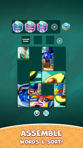 Word Sort: Jigsort Puzzle screenshot