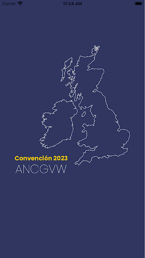 Android application Convencion ANCGVW 2023 screenshort