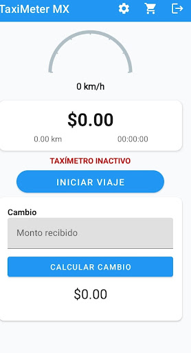 Easy Taxi Meter MX screenshot 0