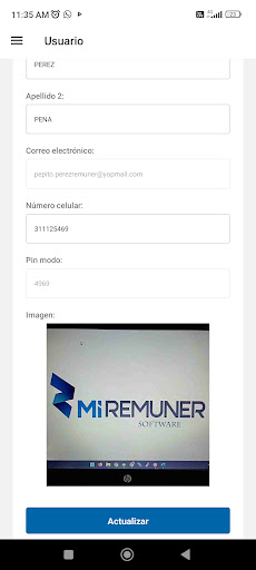 Remuner Services Screen 2