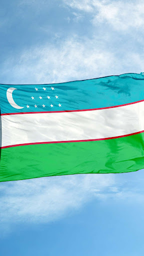 Uzbekistan flag Screen 2