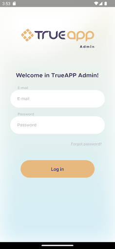 Android application TrueORDER screenshort