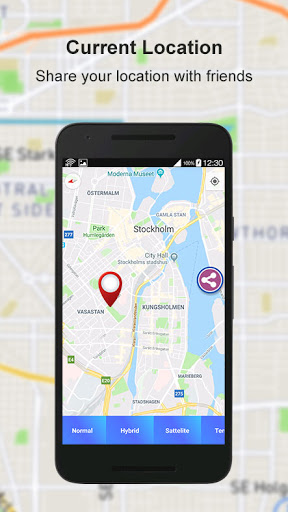 GPS Maps Route Navigation Screen 3