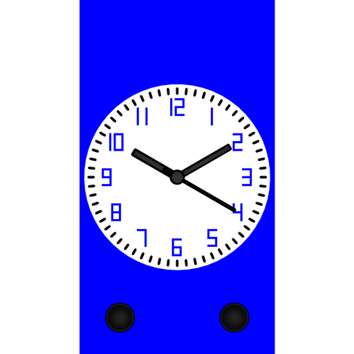 Analog clock vfaz logo