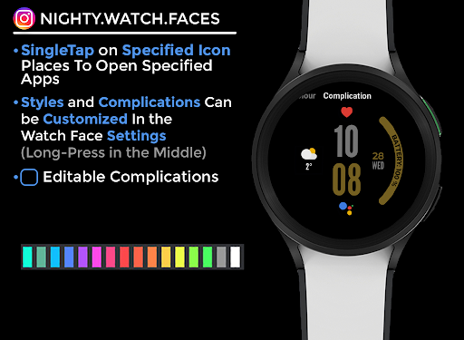 Night 49 - watch face screenshot 11