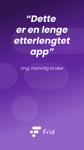 Frid: Budsjett og oversikt Screen 3