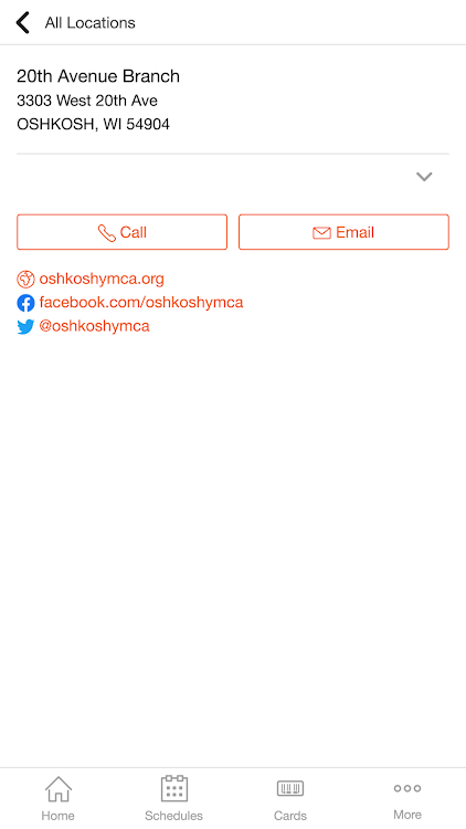 Oshkosh Community YMCA - 11.11.2 - (Android)