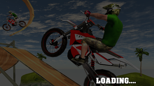Android application Crazy Bike Stunt Master screenshort