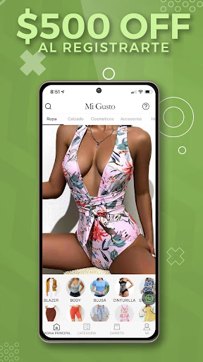 Android application MiGusto screenshort