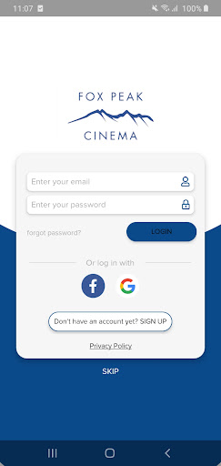 Android application Fox Peak Cinema screenshort