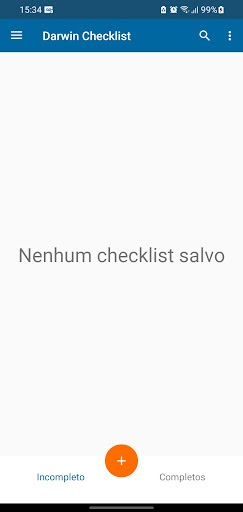Darwin Checklist Screen 2