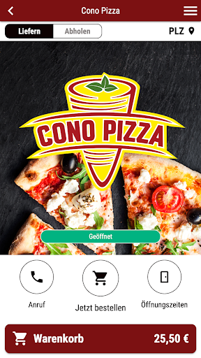 Cono Pizza Screen 2