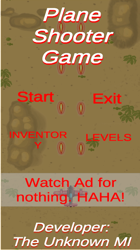 Plane Shooter Screen 2