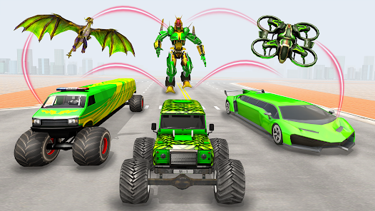 Imágen 4 Juego de coches robot android