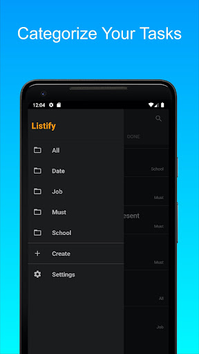 Listify ToDo list Tasks