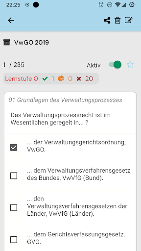 Alpmann eCards Screen 3