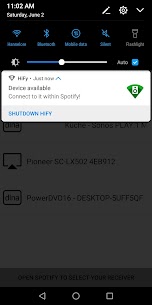 HiFy: AirPlay+DLNA для Spotify MOD APK (исправленный/полный) 2