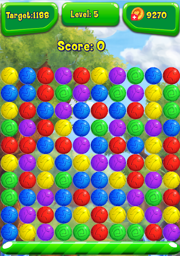 Android application Bubble Breaker screenshort
