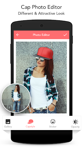 Cap Photo Editor Screen 2