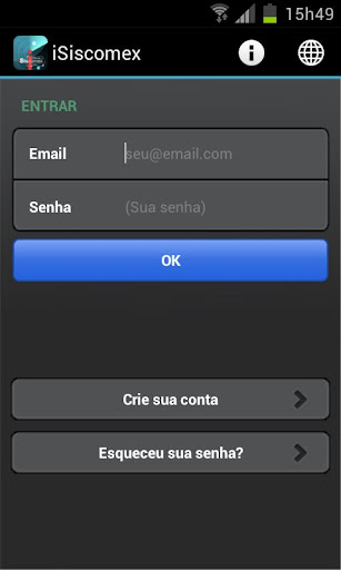 iSiscomexLite Screen 2