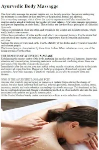 How To Ayurvedic Body Massage