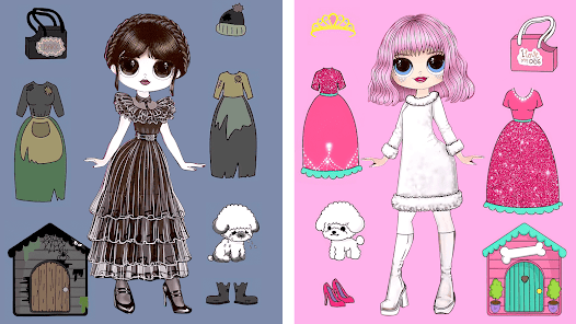 Captura 24 Chibi Doll Girl: Dress up Game android