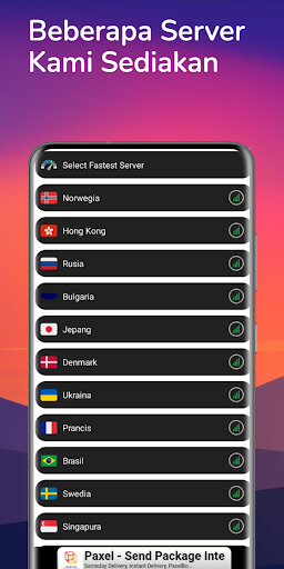 Galaxy VPN - Unlimited Proxy Screen 3