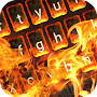 Burning Keyboard Wallpaper HD